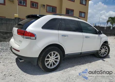 2012 Lincoln Mkx z USA, uszkodzony, nr VIN 2LMDJ6JK8CBL10613